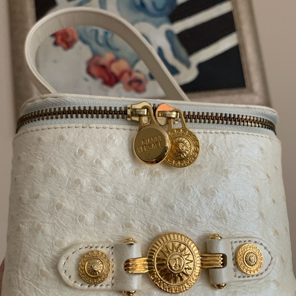 Super rare Gianni Versace ostrich bag 🔥🔥🔥🔥🔥 - Picture 6 of 8